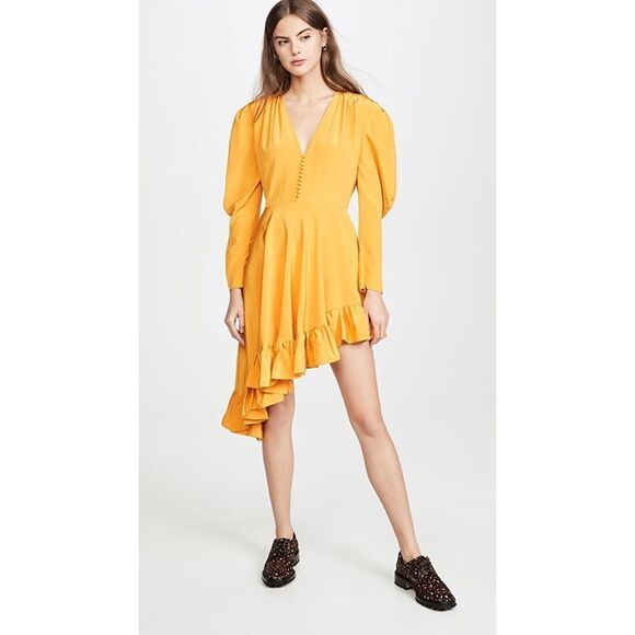 pushBUTTON Silk Dress  - Picture 1 of 12